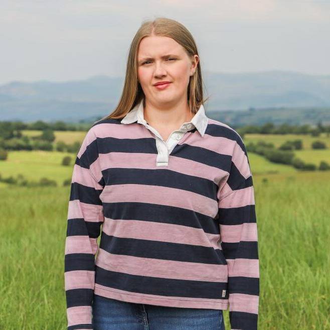 Young farmer Lea Williams
