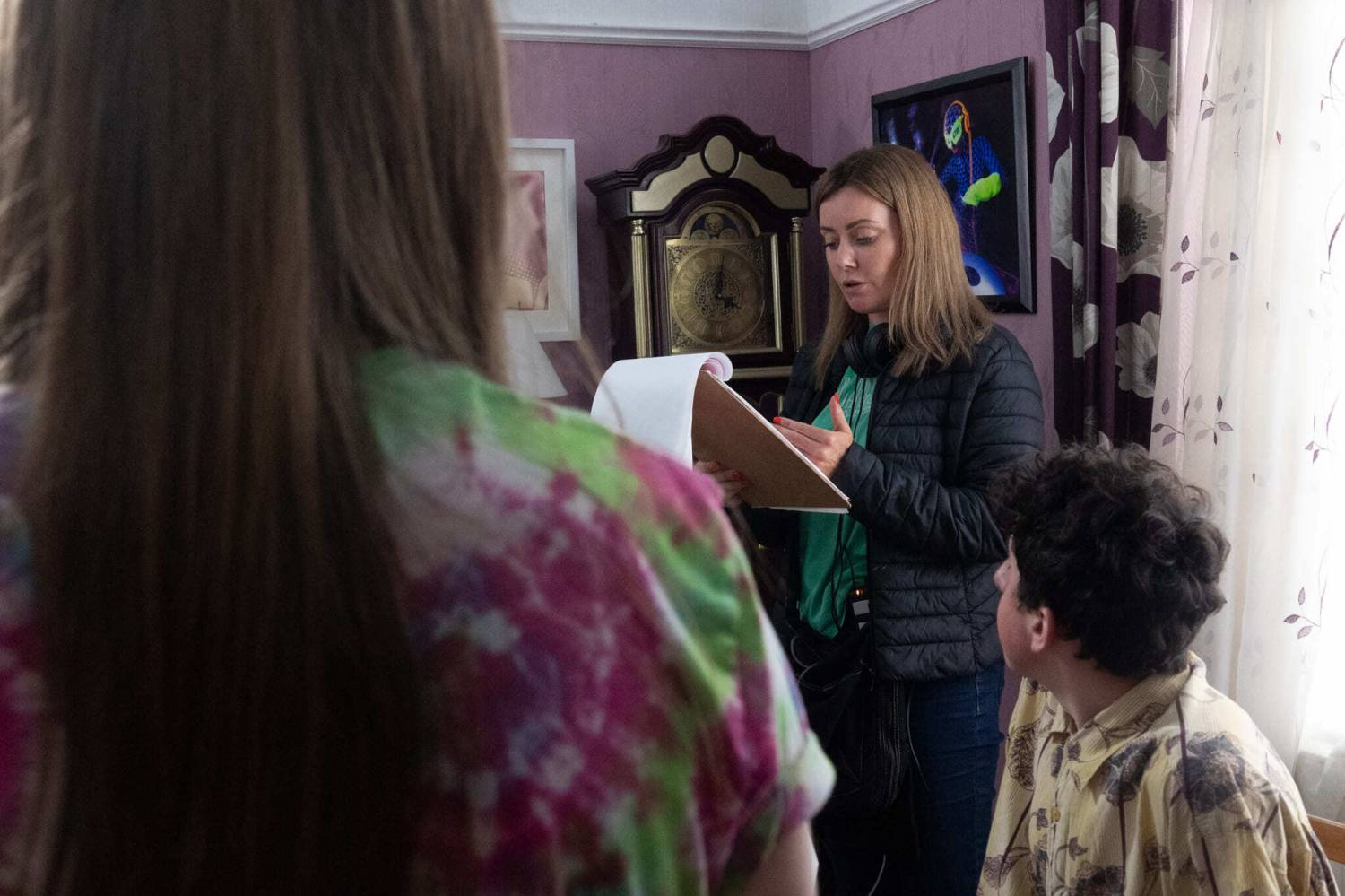 Ceri Bostock yn cyfarwyddo The Hunger Pang Gang