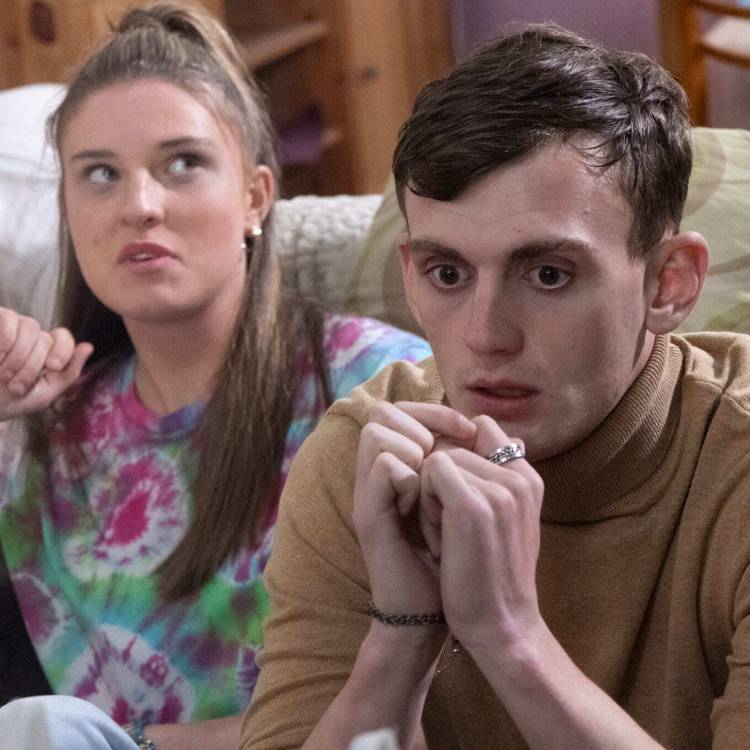 Coleg Menai students filming The Hunger Pang Gang