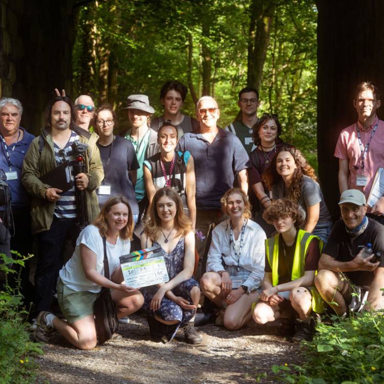 The production crew of Carreg Gron
