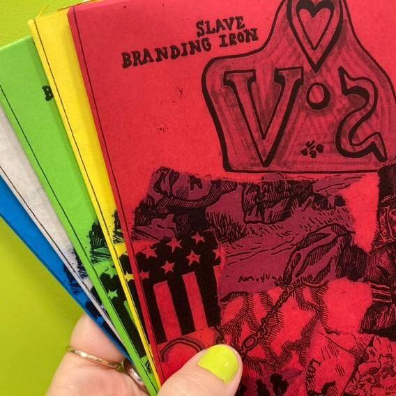 Darluniau a welir yn Hanesion Plethedig Gwlân Cymru a Chaethwasiaeth