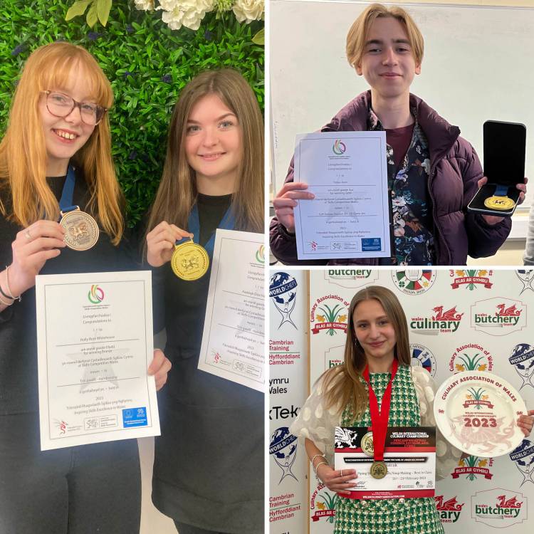 Holly, Kayleigh, Timur a Yuliia