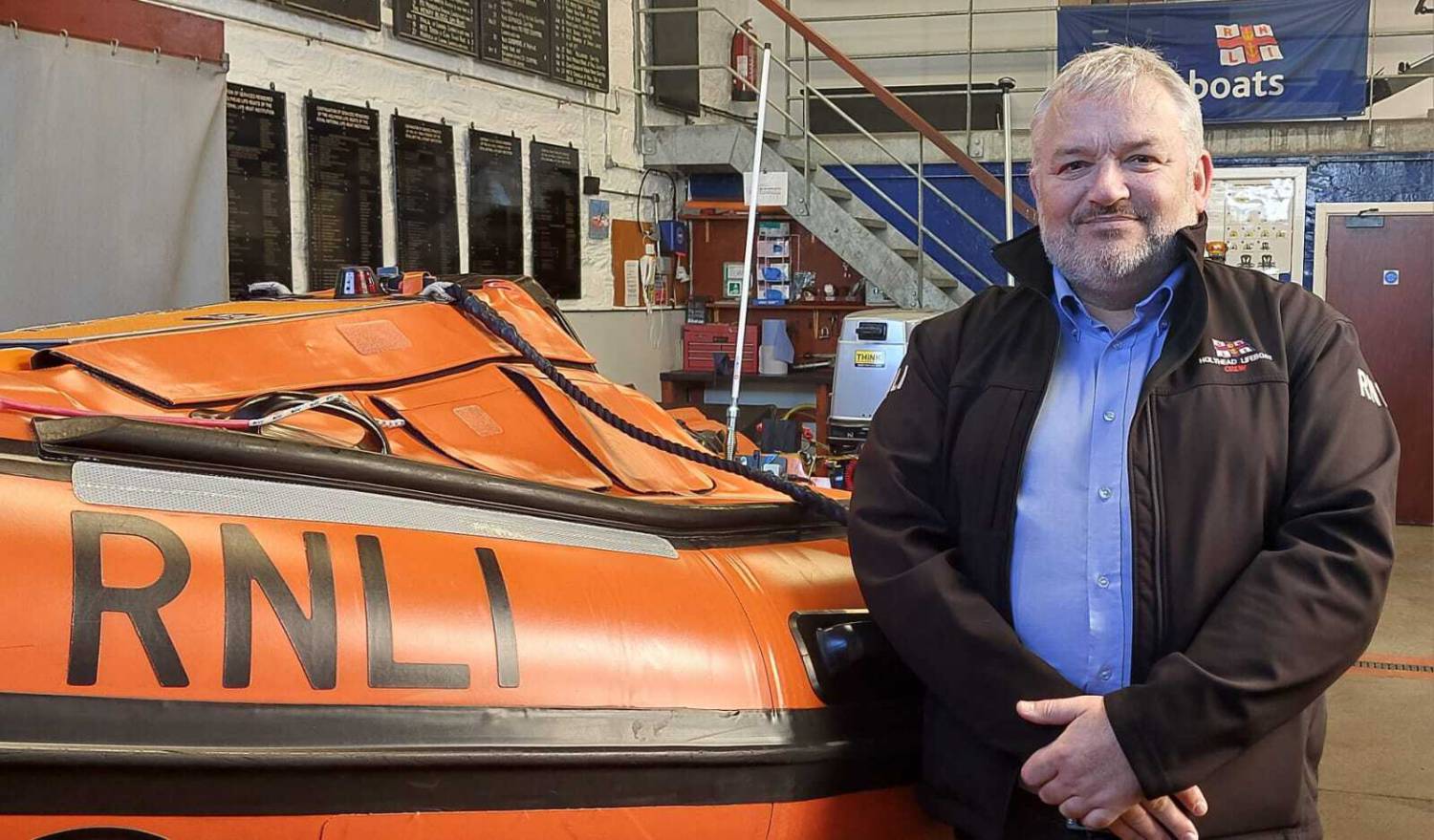 Coleg Menai lecturer Dave Owens